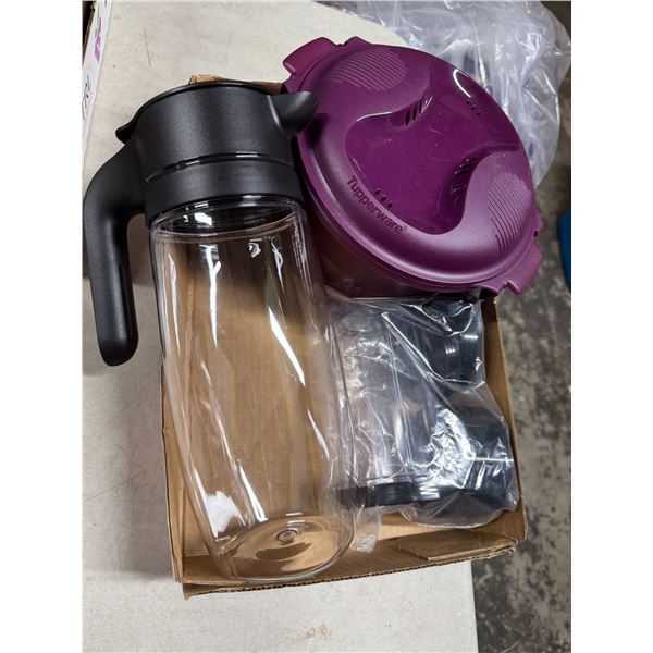 Tupperware, jug and other items