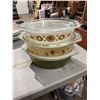 Image 1 : Lidded, baking dishes 2 are  Pyrex