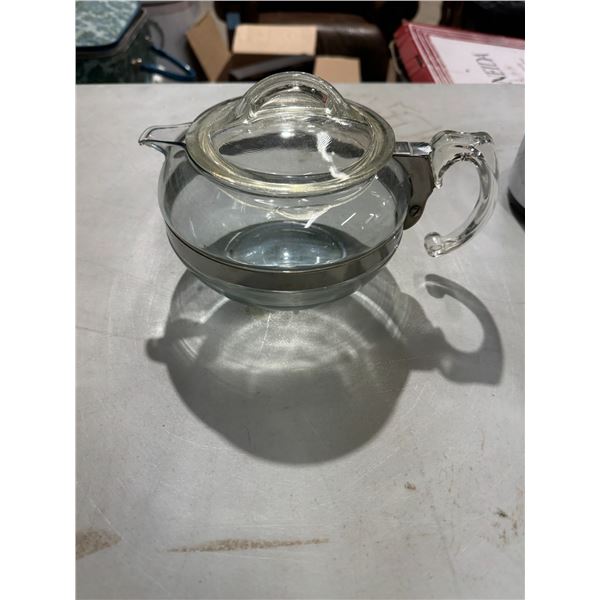 Pirate glass coffee pot