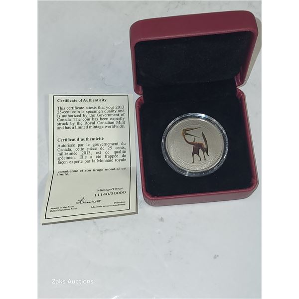 RCM 2013 Dinosaur Coin