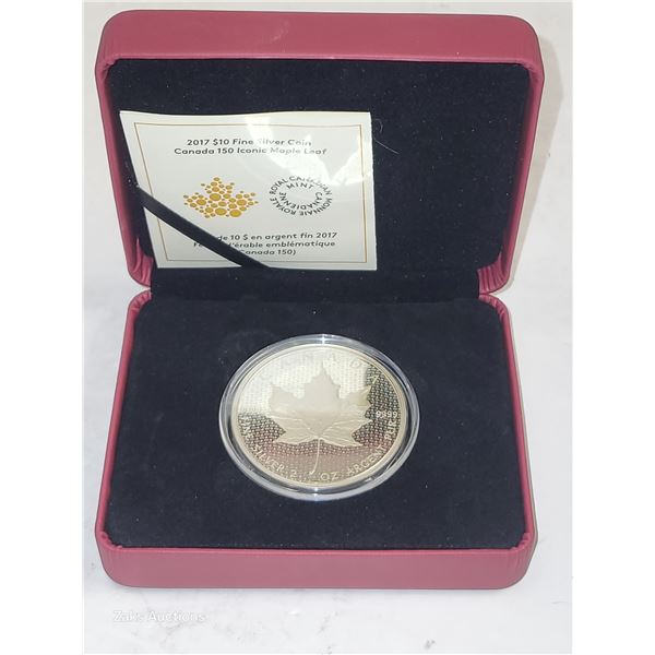 RCM 2017 Canada 150th $10 Silver Dollar 2oz