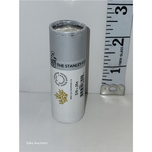 RCM $10 Roll of Quarters 125th Stanley Cup