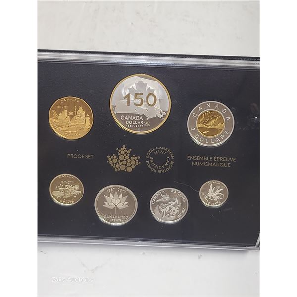 RCM 2017 Silver Proof Set Canada 150th Anniversary