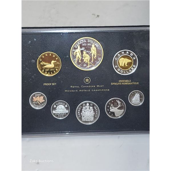 RCM 2012 Silver Proof Set Canadian Coinage