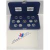 Image 1 : RCM 1992 Provincial Quarters 125th Canada Silver Proof Set