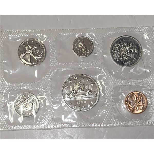 RCM 1972 Canada Coin Proof Set Sealed