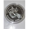 Image 1 : RCM Proof 1983 Silver Dollar Universiade