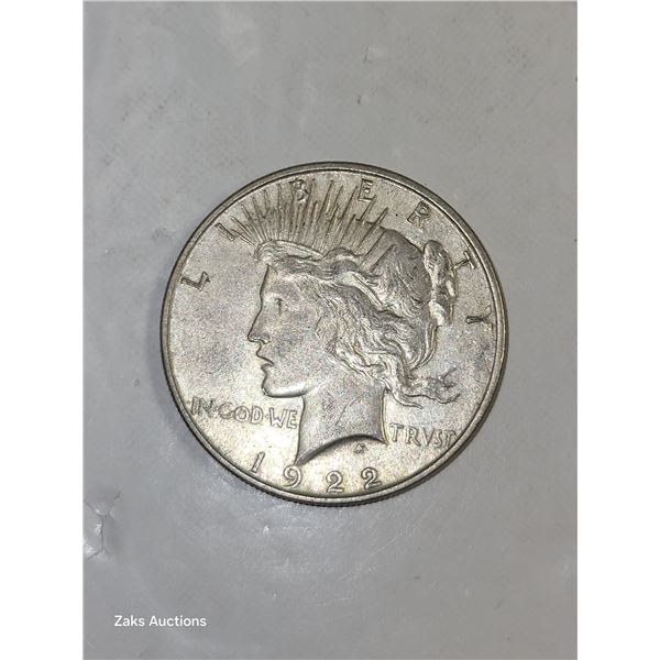 USA 1922 Silver Dollar