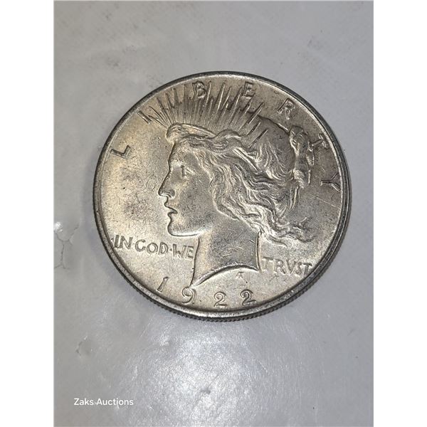 USA 1922 Silver Dollar