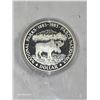 RCM 1985 Proof Silver Dollar National Parks Moose