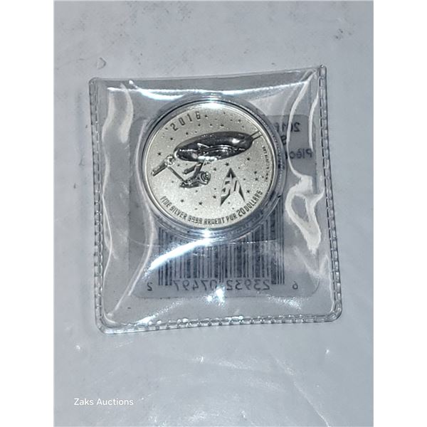 2016 Proof Star Trek Enterprise $20 Silver Coin