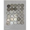30 CAD Silver Dimes Various Years