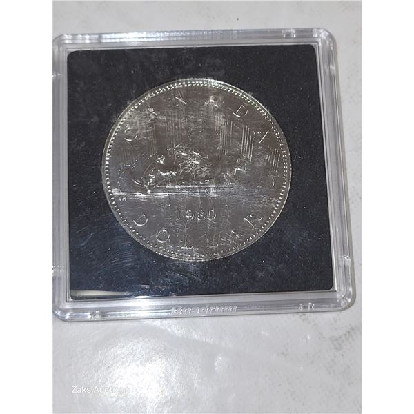 1980 CAD Proof Dollar Coin
