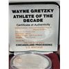 Image 4 : COA Wayne Gretzky Troy OZ Silver Coin Athlete of Decade