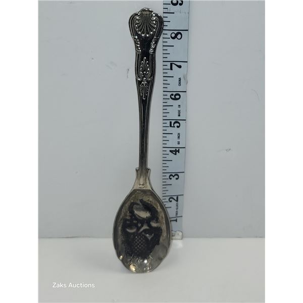 Antique Silver Salad Spoon Approximately 2 OZ