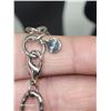 Image 4 : Vintage Signed Stella & Dot Silvertone Chain Link w/ Pave Crystal Rhinestone Bracelet