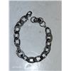 Image 8 : Vintage Signed Stella & Dot Silvertone Chain Link w/ Pave Crystal Rhinestone Bracelet