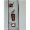 925 Silver & Jasper Earrings & Necklace