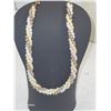 Image 2 : Vintage Signed Avon Twisted Tri Colour Pearl Necklace - Simulated