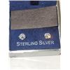 Image 2 : Boxed Lulea Sterling Silver Crystal Studd Earrings