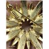 Image 6 : Vintage Signed Avon Matte Satin Textured Goldton Starburst Brooch