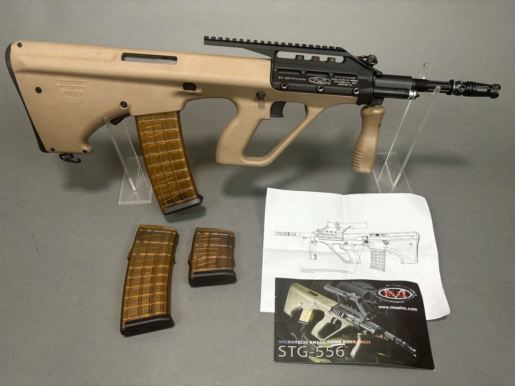 MSAR STG556 B-5403 Semi-Auto Rifle