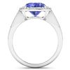 Image 4 : 14KT White Gold 3.43ctw Tanzanite and Diamond Ring