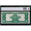 Image 2 : 1899 $2 Mini Porthole Silver Certificate PCGS 35