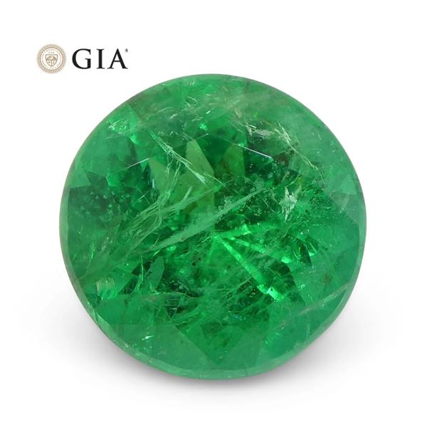 Stunning 2.32 Ct GIA Certified Natural Emerald