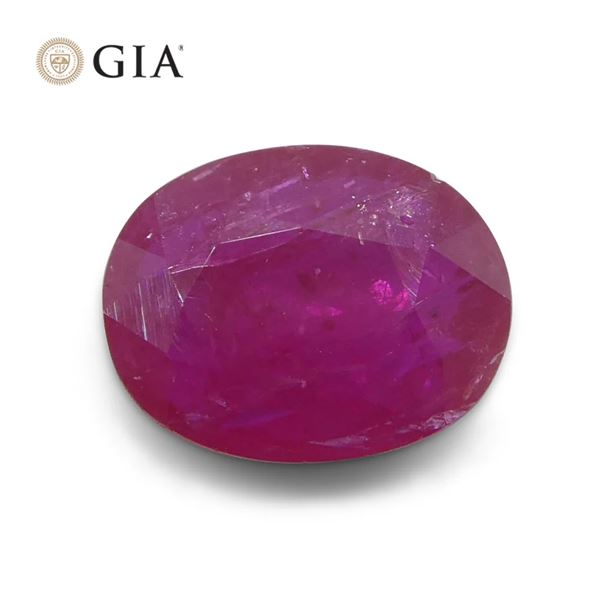Amazing 1.85 Ct GIA Certified Natural Ruby