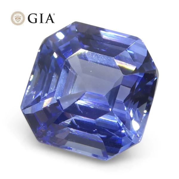 Amazing GIA Certified 3.2 Ct Natural Sapphire