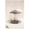 Image 1 : NEW WIZACE HANGING BIRD FEEDER GREY