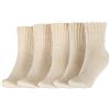 Image 1 : NEW 5 PAIR BEN SORTS THICK SOCKS FOR WOMEN