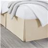Image 1 : NEW SOLID BED SKIRT 14"  DROP QUEEN SIZE