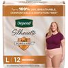 Image 1 : NEW 12 PCS DEPEND SILHOUETTE SKINGUARD SIZE L