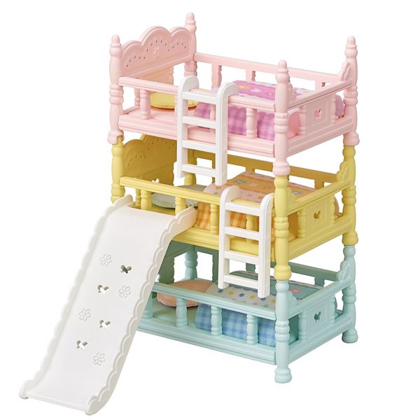 NEW CALICO CRITTERS TRIPLE BUNK BEDS