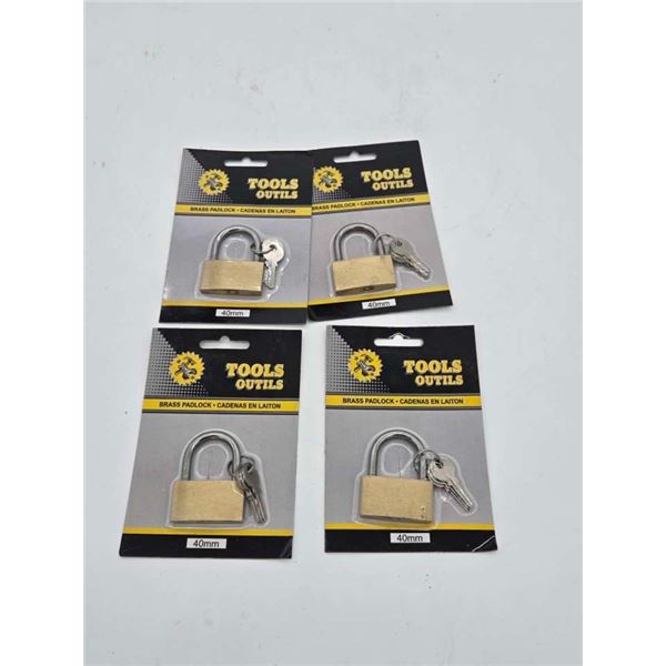 4 new padlocks