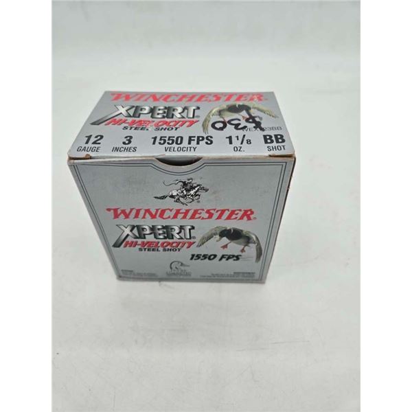 full box 12 gauge 3" steel BB