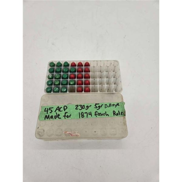 45acp reloads for 1874 French revolver