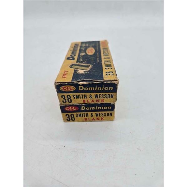 2 boxes of 38 S&W blanks