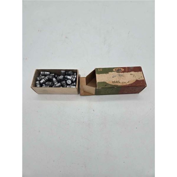 38 cal lead cast projectiles