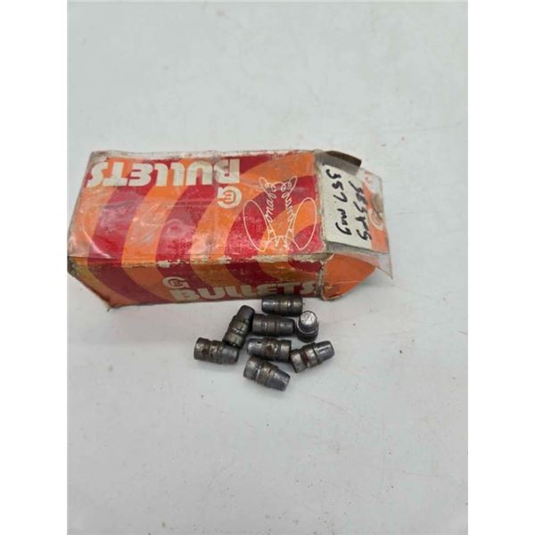 38 cal lead cast projectiles