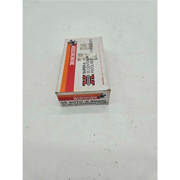 Full box winchester 25ACP