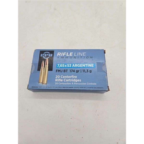 full box 7.65x53 Argentine