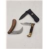 Image 1 : 3 folding knives