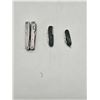 Image 1 : 2 swiss army style knives and a multitool