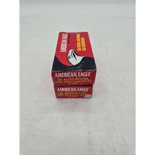 2 full boxes 25ACP