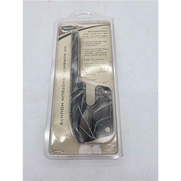 Weaver shotgun scope mount