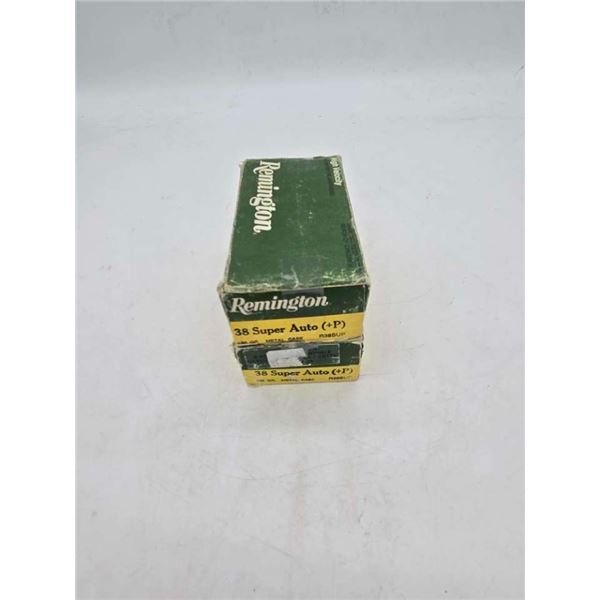 2 boxes 38 super auto +P