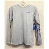 Image 1 : Youth Size S Columbia Terminal Tidal Sun Deflector Gray Shirt